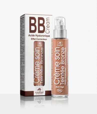 Organic BB Cream Bronze With Hyaluronic Acid