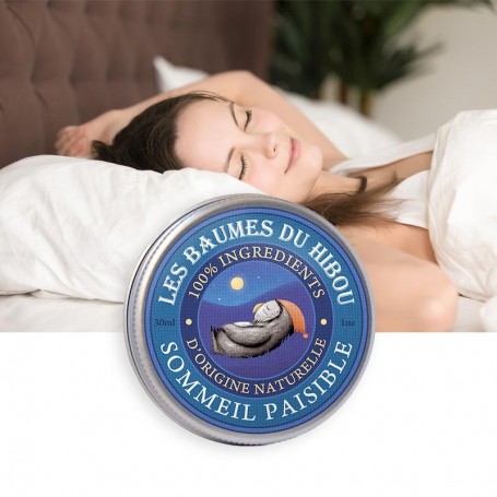 Baume Bio du Hibou Sommeil Paisible et Relaxation 30 ml