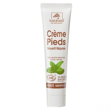 Crème Pieds Bio Fraicheur Karité Menthol 40 ml