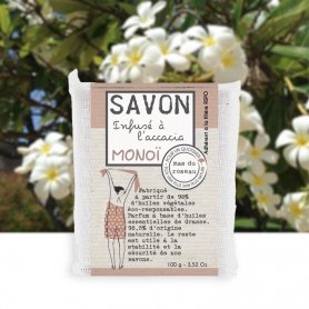 Savon Monoï Infusé à l'accacia 100 gr