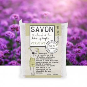 Savon Verveine Infusé à la Chlorophyle 100 gr