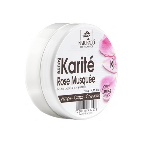 Beurre de Karité Bio Rose Musquée 135 g